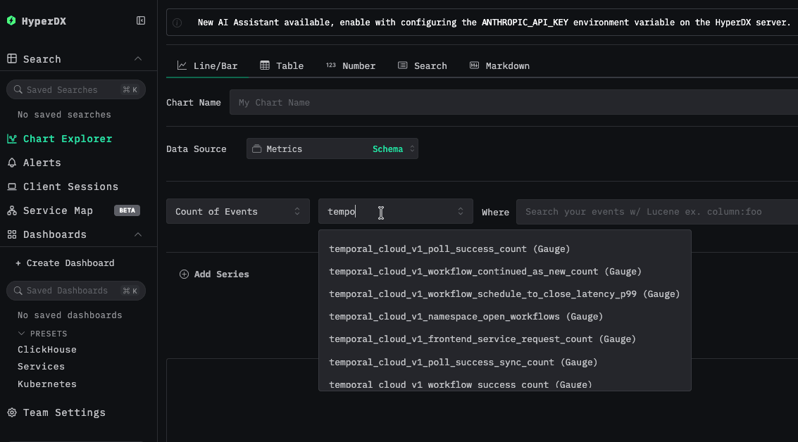 Temporal Metrics
