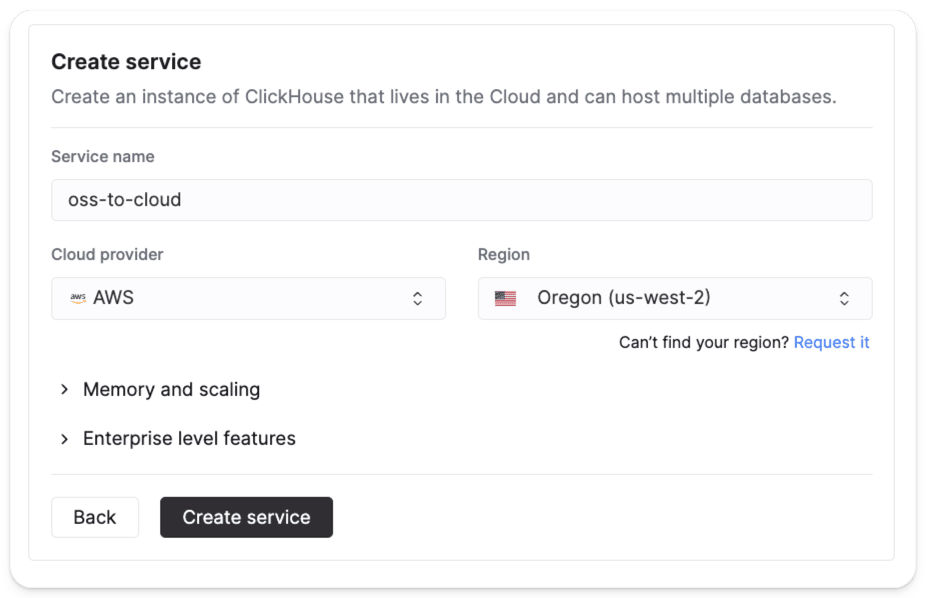 configurer les préférences du service