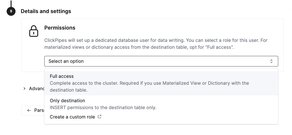 Configure Permissions