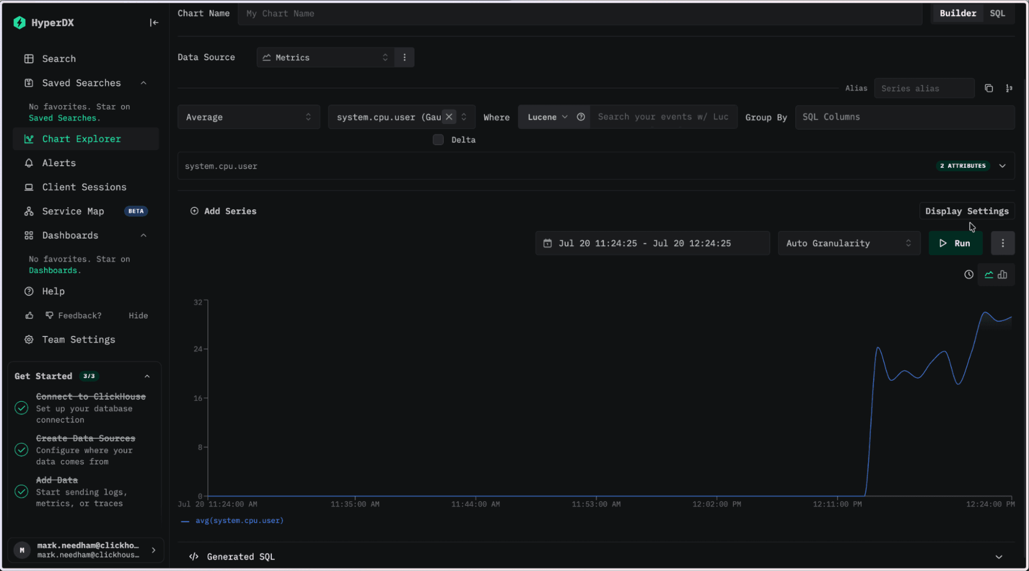 Datadog en las trazas de ClickStack 1